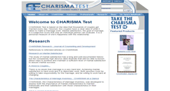 Desktop Screenshot of charismatest.com